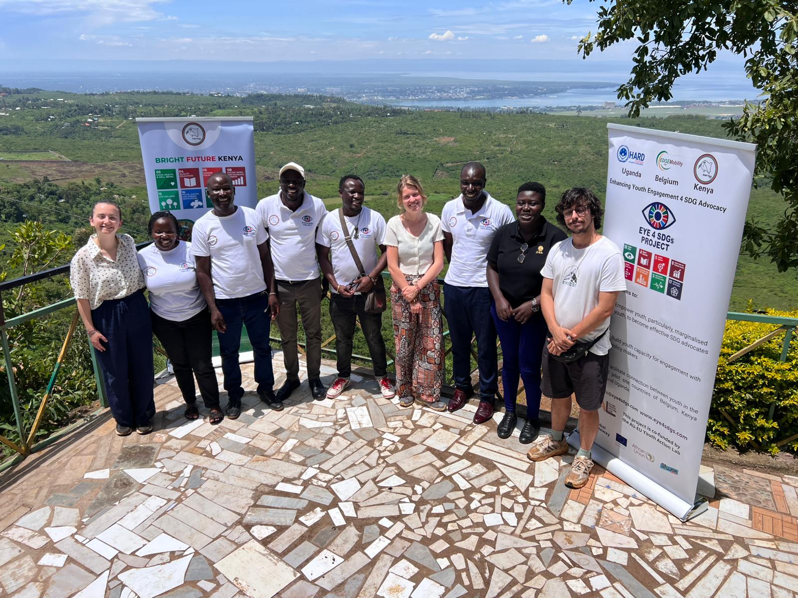 EU representatives with Bright Future Kenya